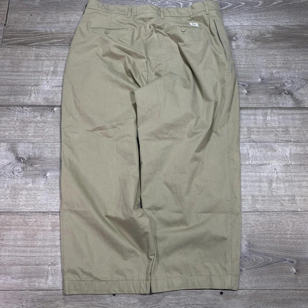 Atlantic Rancher Pants Mens 40x26 Beige Cotton Chino Straight Leg Casual‎ Twill